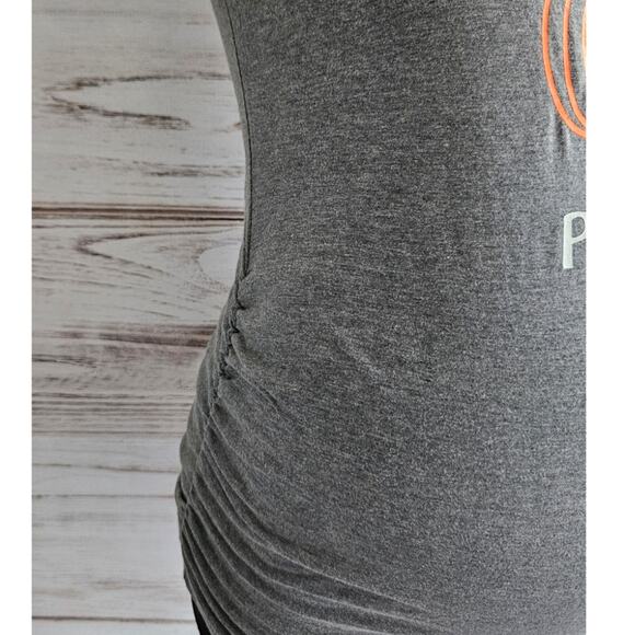 Motherhood Maternity Gray Fall Pumpkin Graphic Tee sz XS - Picture 2 of 5